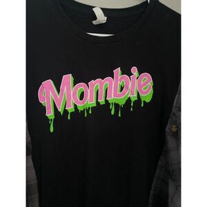 Mombie (Barbie) Flannel Tshirt Sweatshirt